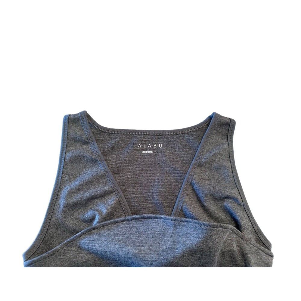 LALABU Women’s Soothe Shirt Gray Sleeveless Nursing Top Size M - Picture 5 of 7